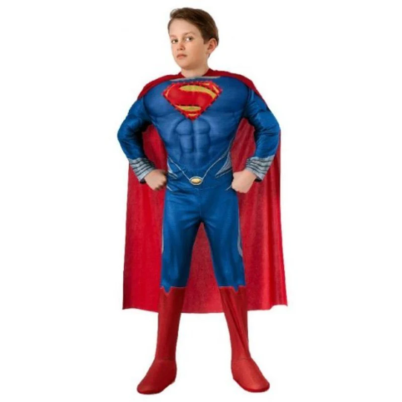 Superman Deluxe Light Up Costume Size L