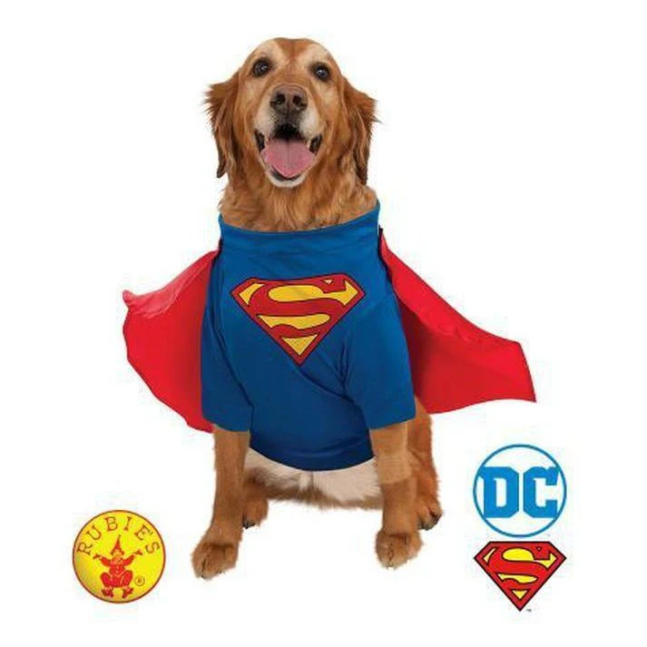 Superman Deluxe Pet Costume Size M