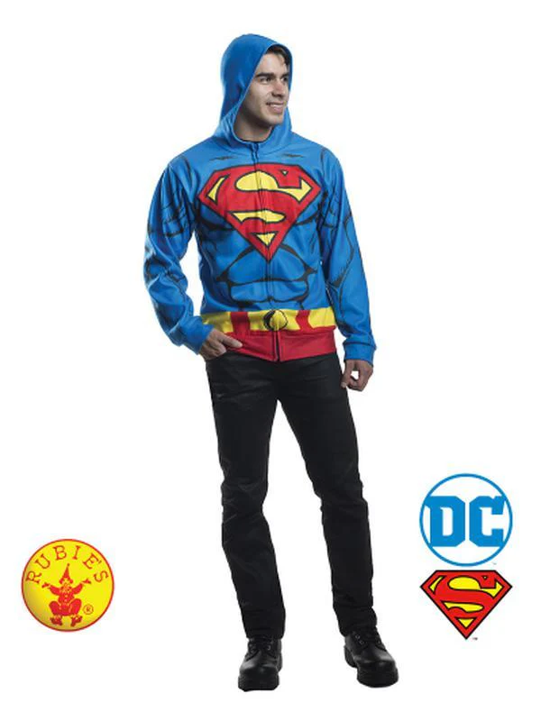 Superman Hoodie Size M L