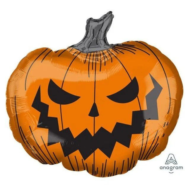 Super Shape Hallows Eve Pumpkin Balloon