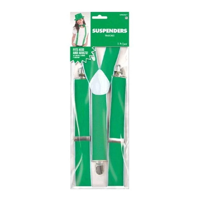 Suspenders Green