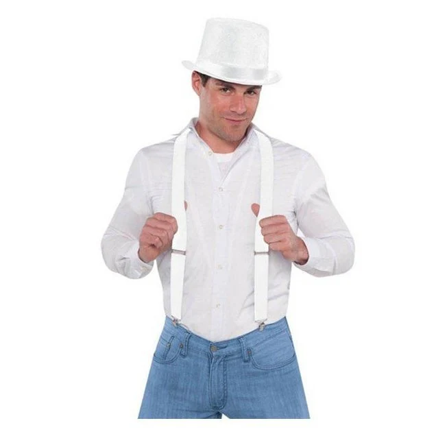 Suspenders White (A)
