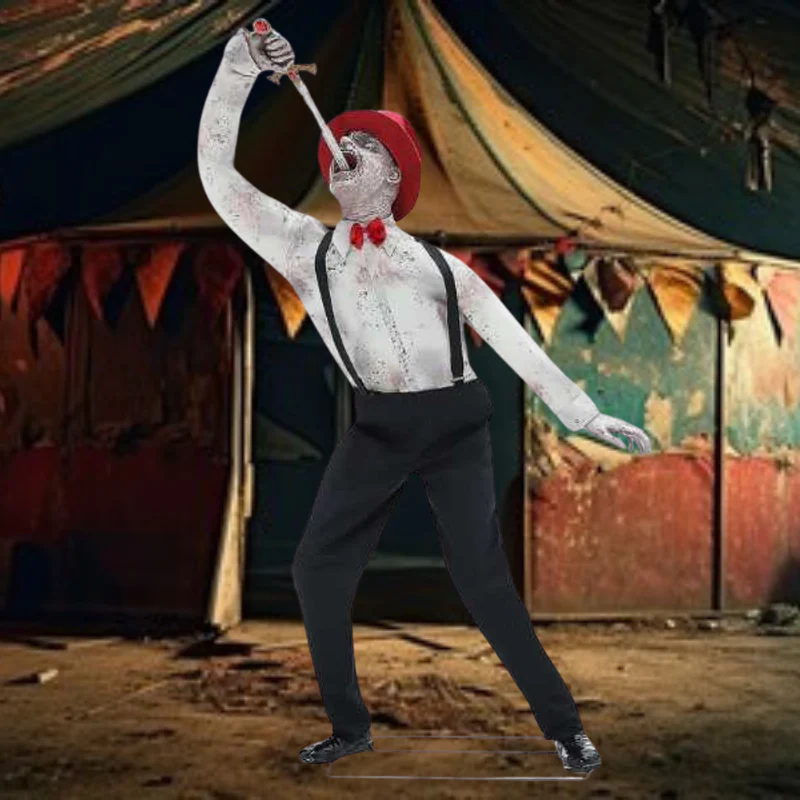 Sword Swallower Animated Halloween Prop 6ft