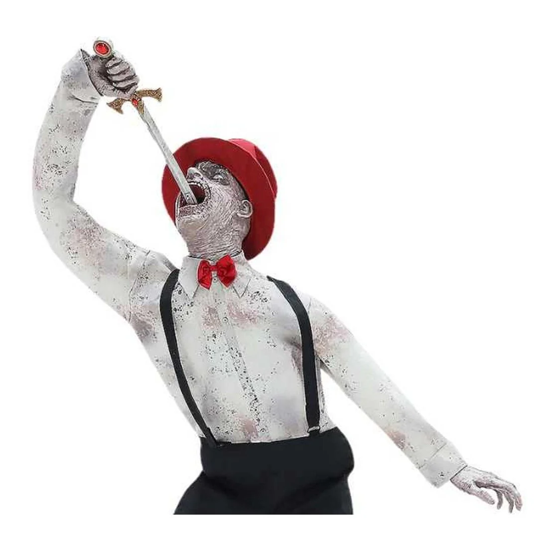 Sword Swallower Animated Halloween Prop 6ft - Image 3