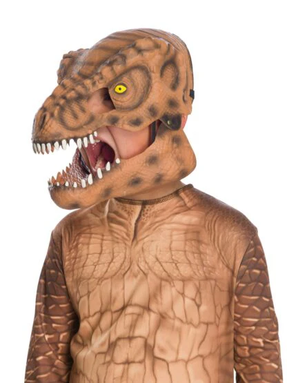 T-Rex Moveable Jaw Mask, Child - Image 3
