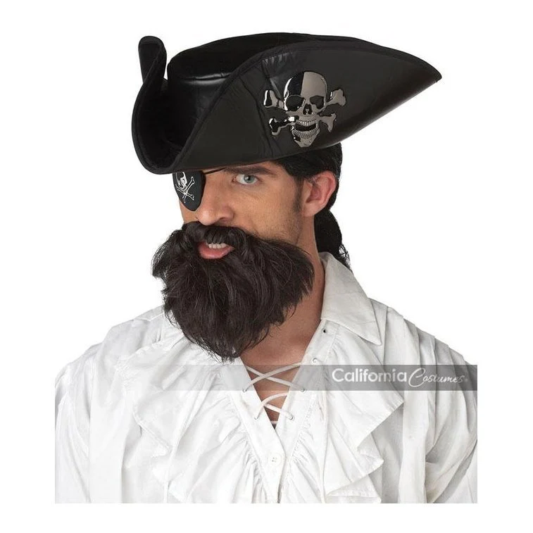 The Captain Beard & Moustache Dark Brown