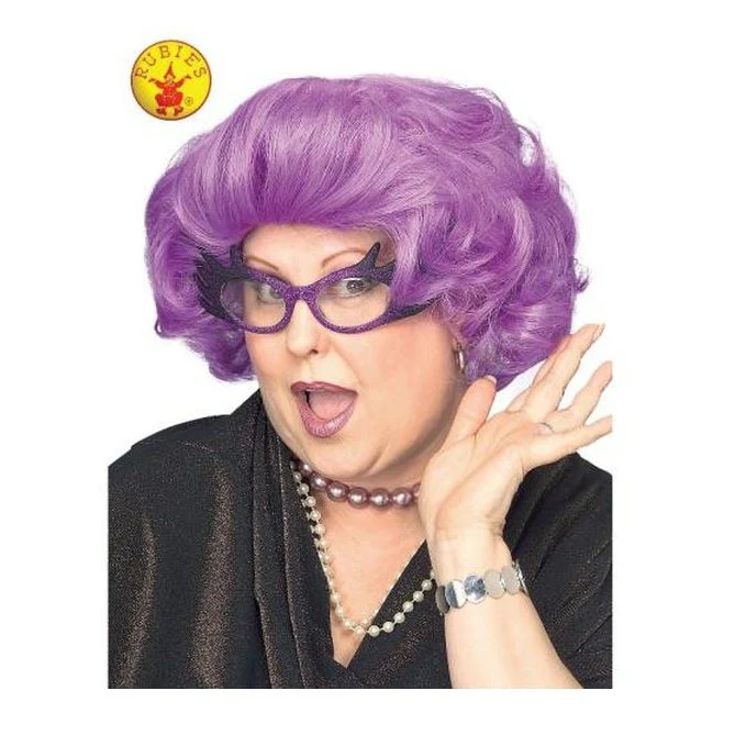 The Dame Purple Wig Adult