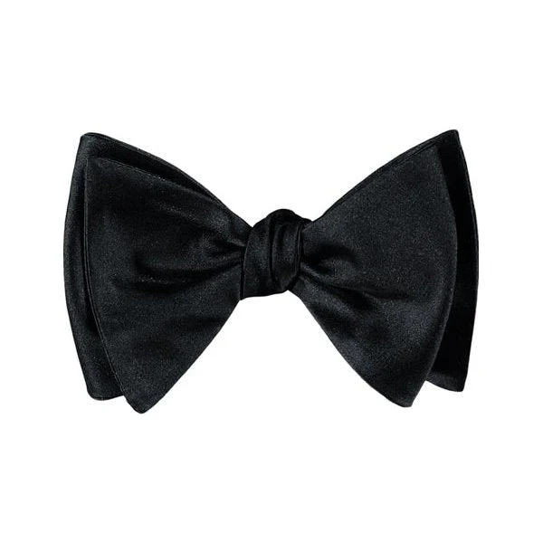 Tie Black Satin