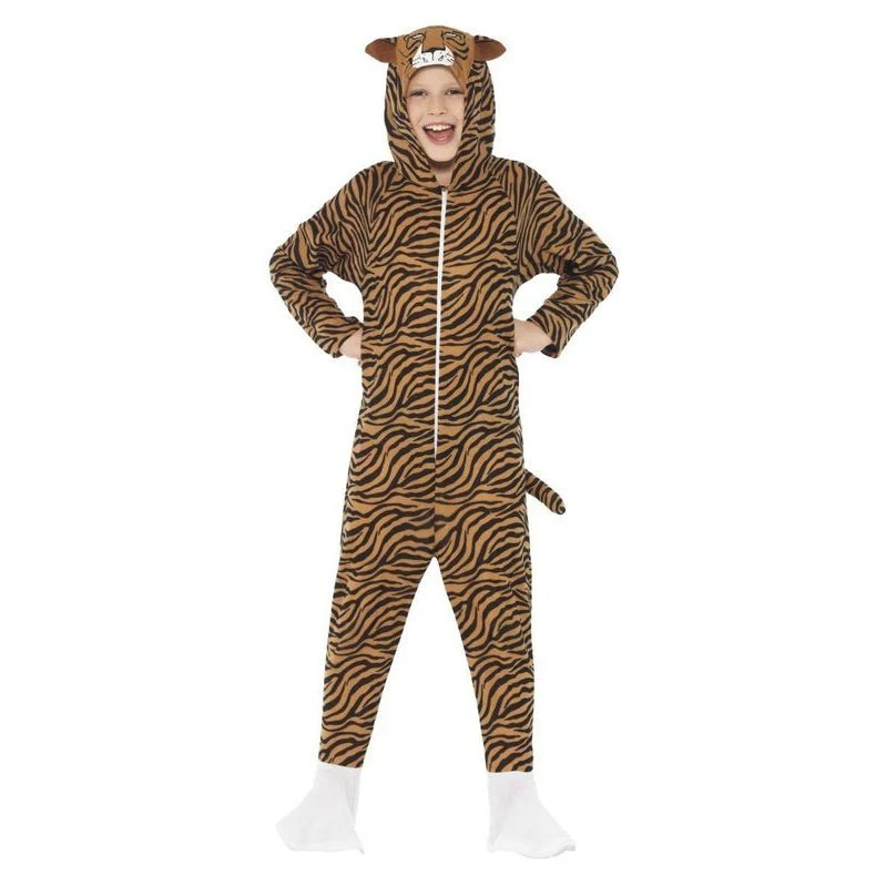 Tiger Costume, Brown, Child - Image 4