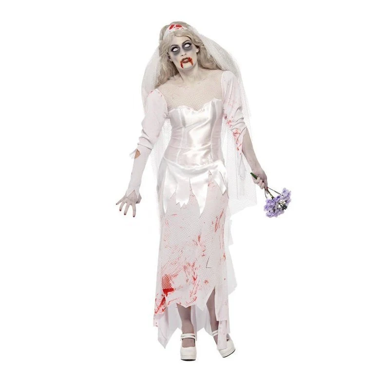 Till Death Do Us Part Zombie Bride Costume - Image 4