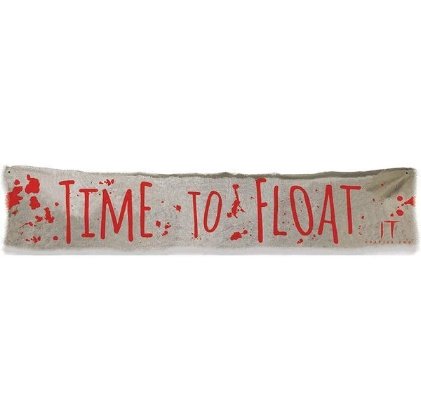 Time To Float Cloth Banner