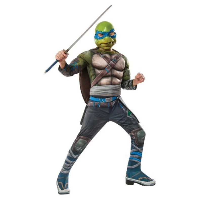 Tmnt 2 Leonardo Deluxe Size 3 5