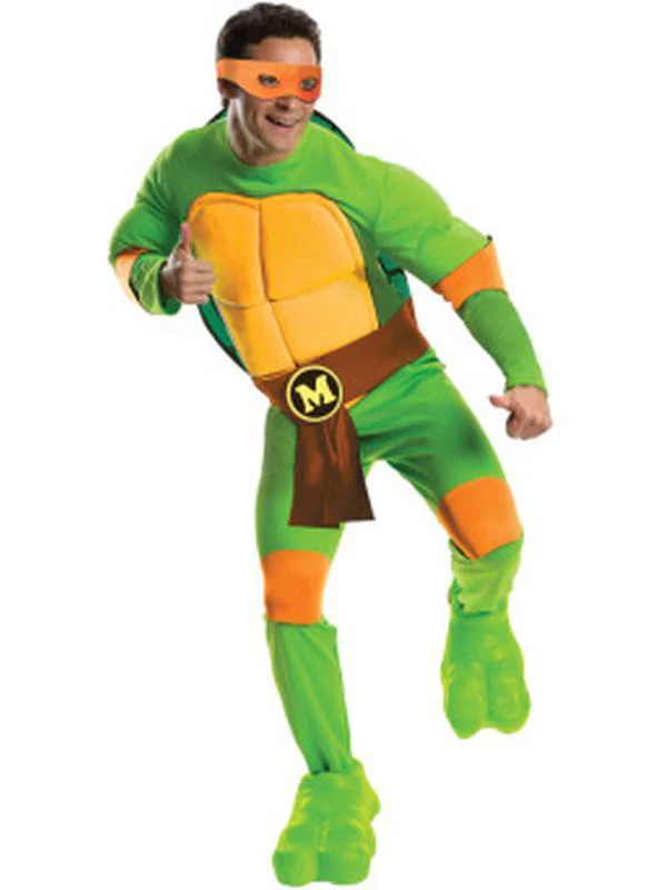 Tmnt Deluxe Michelangelo Size Xl
