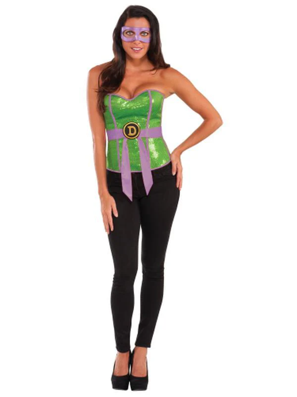 Tmnt Donatello Sequin Corset Size M