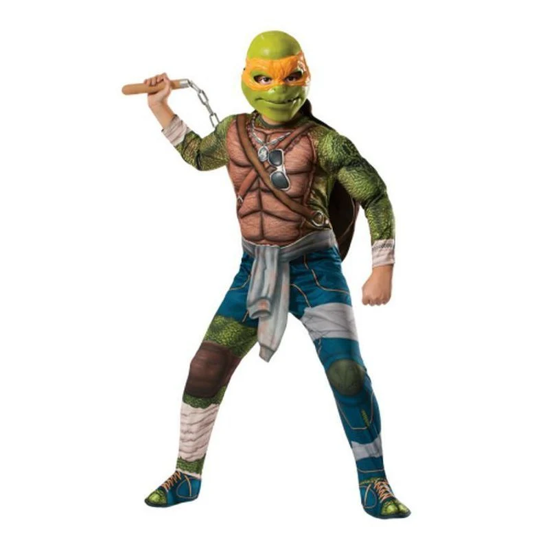 Tmnt Michelangelo Deluxe Child Size M