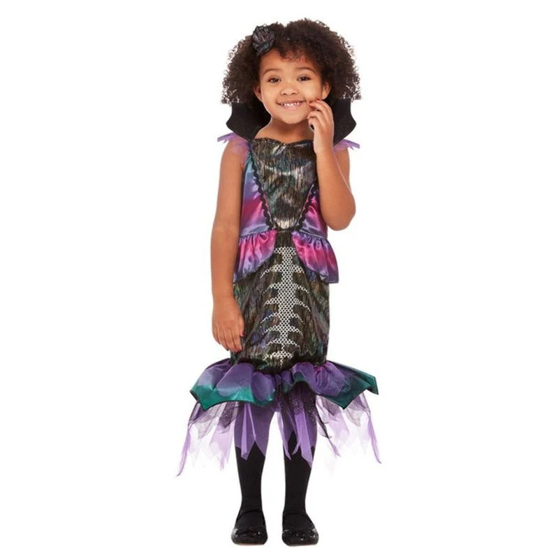 Toddler Dark Mermaid Costume, Purple - Image 2