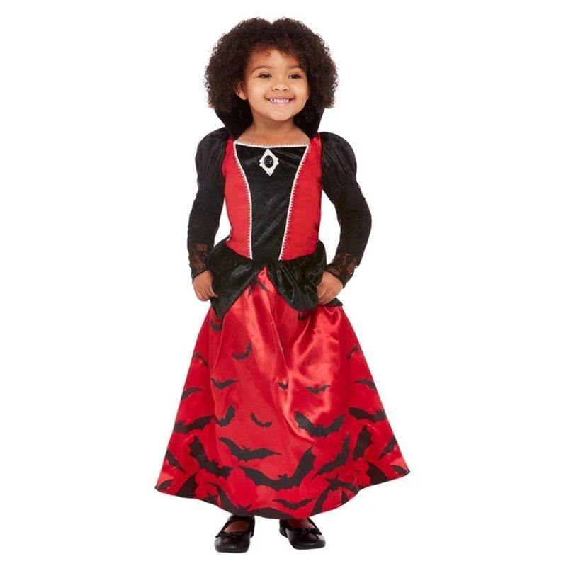 Toddler Vampire Costume, Red & Black - Image 2