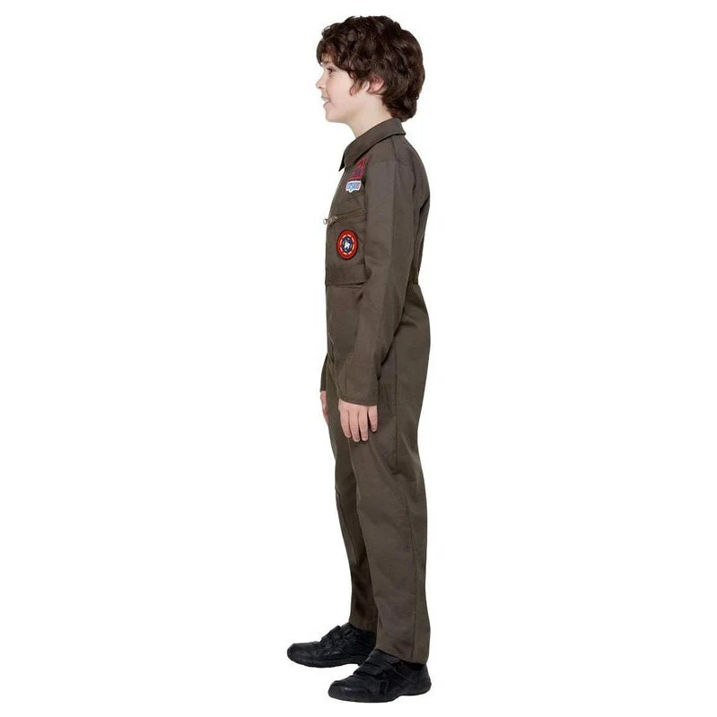 Top Gun Costume, Khaki - Image 2