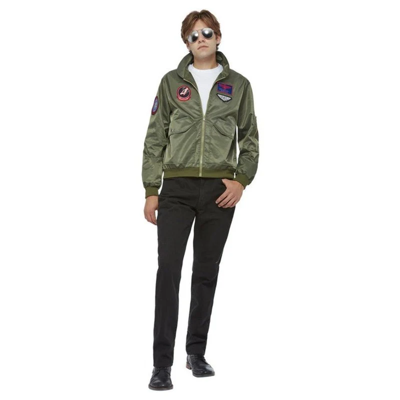 Top Gun Maverick Bomber Jacket, Green