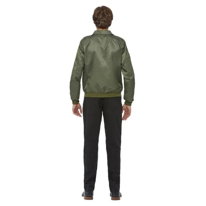 Top Gun Maverick Bomber Jacket, Green - Image 2