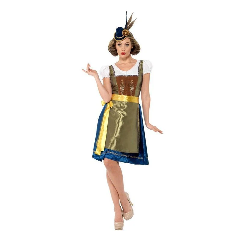 Traditional Deluxe Heidi Bavarian Costume - Image 4