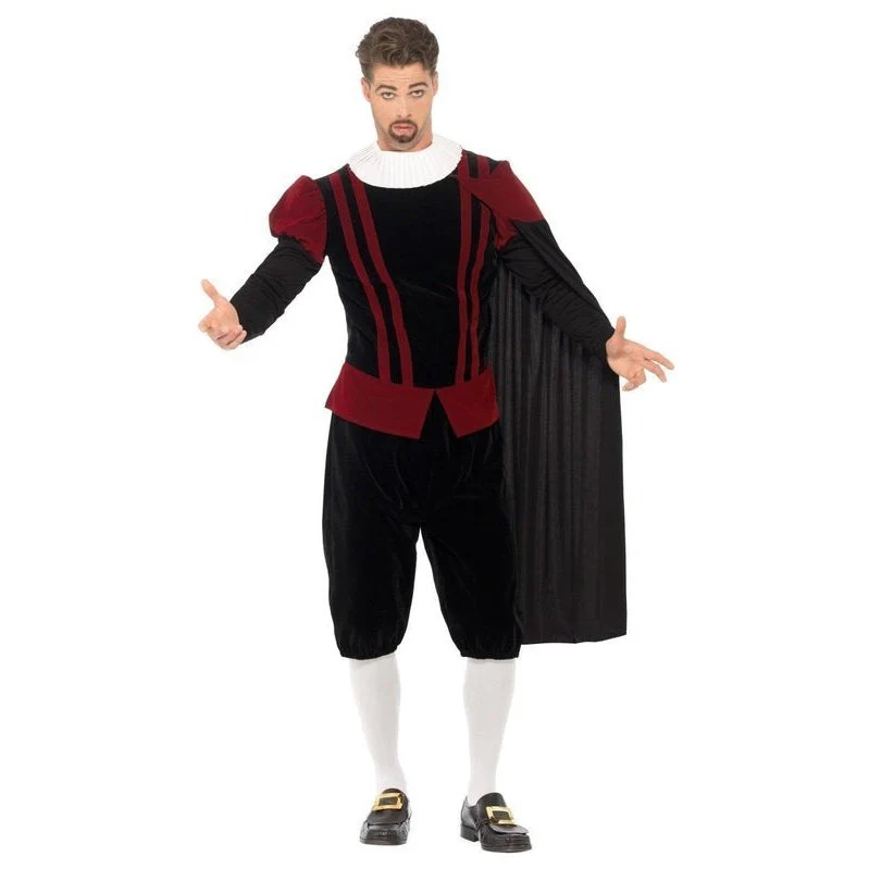 Tudor Lord Deluxe Costume - Image 4