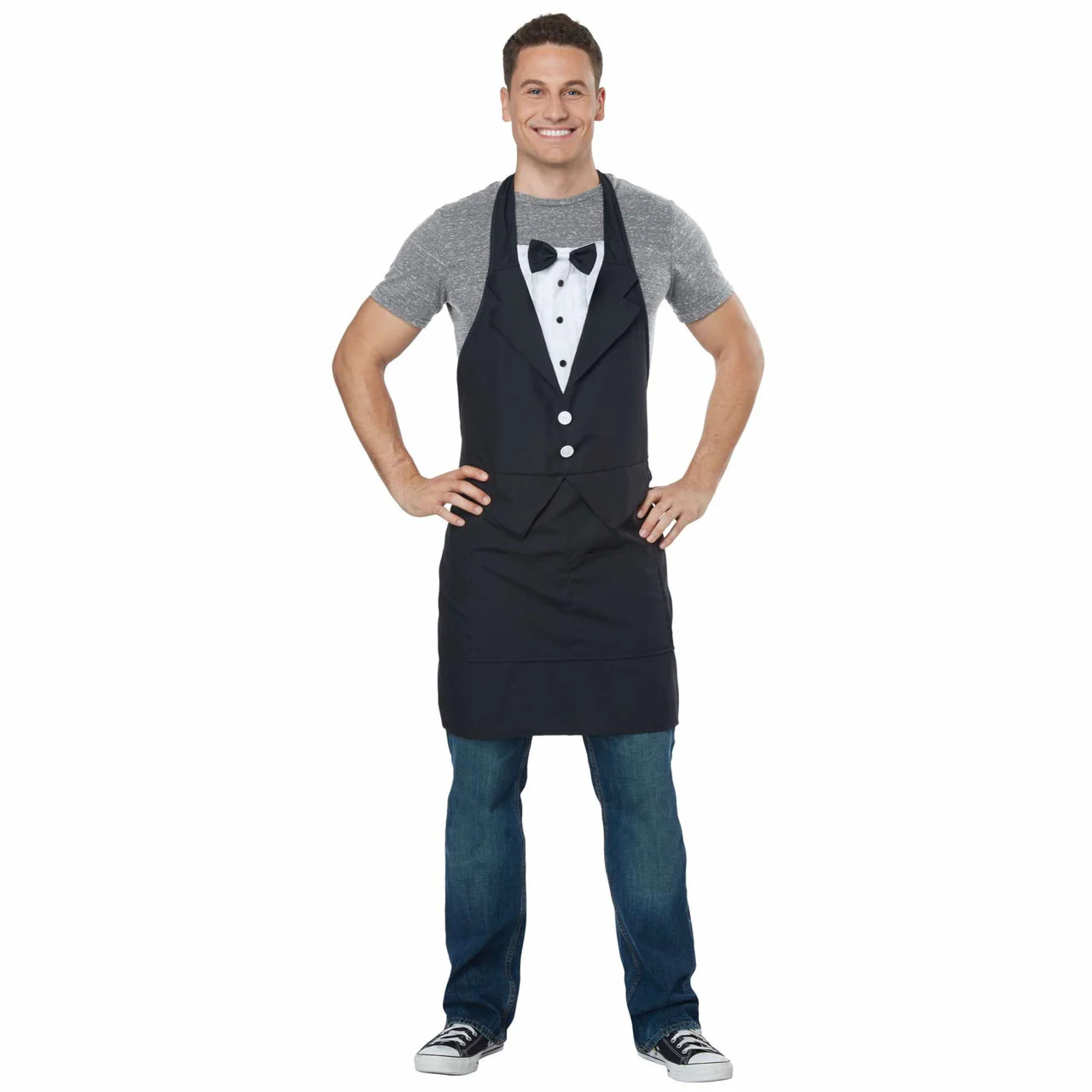 Tuxedo Apron Chef Cook Adult Costume - Image 2