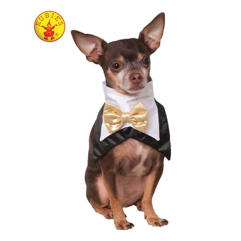Tuxedo Pet Bandana Size M L