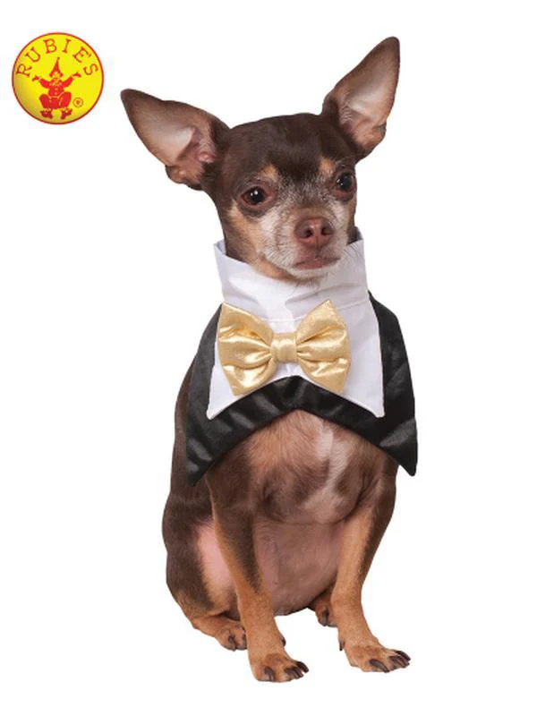 Tuxedo Pet Bandana Size S M