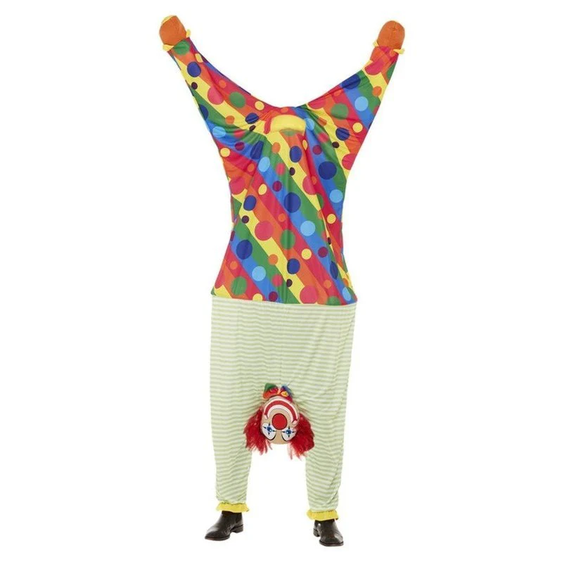 Upside Down Clown Costume, Multicoloured - Image 2