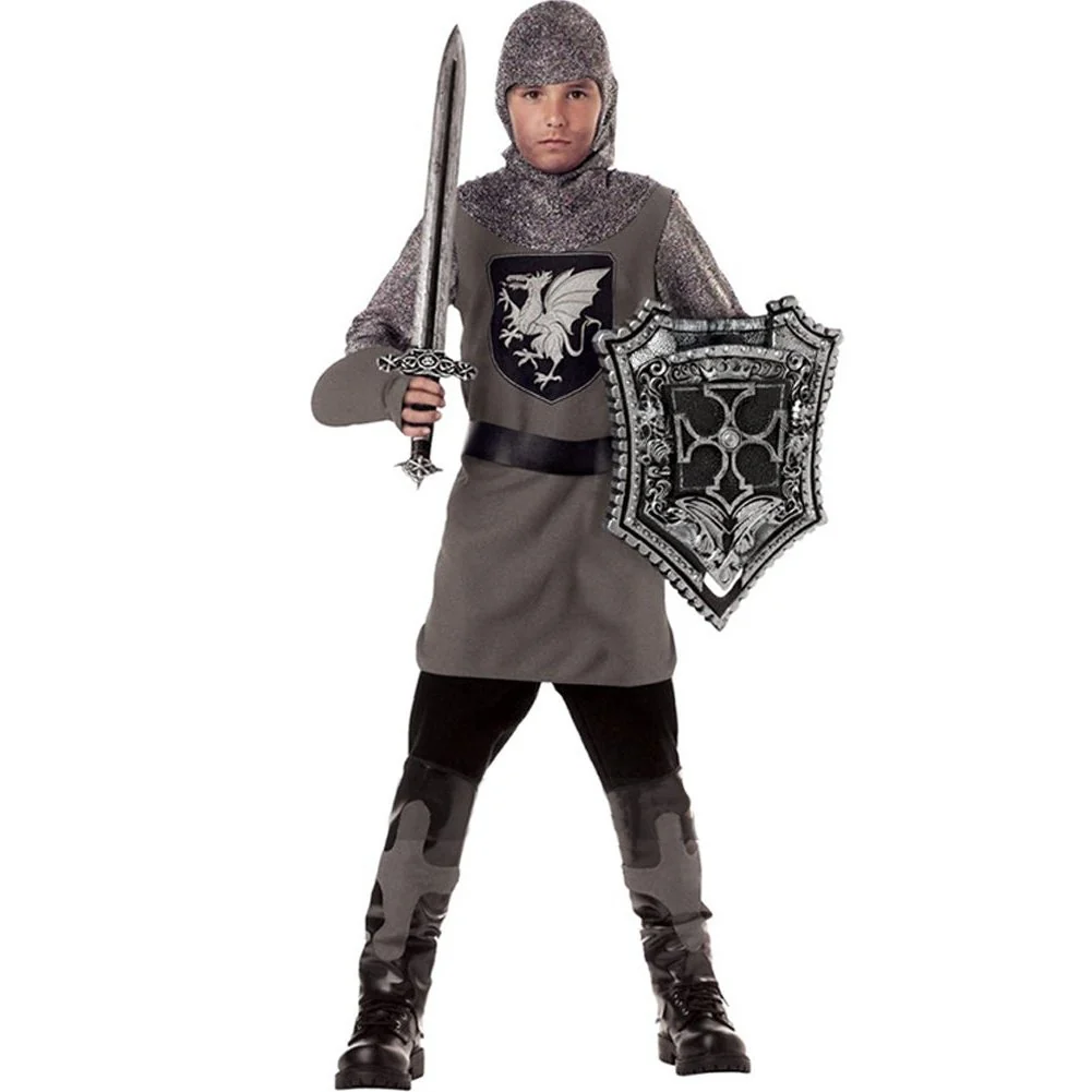 Valiant Knight Boys Costume