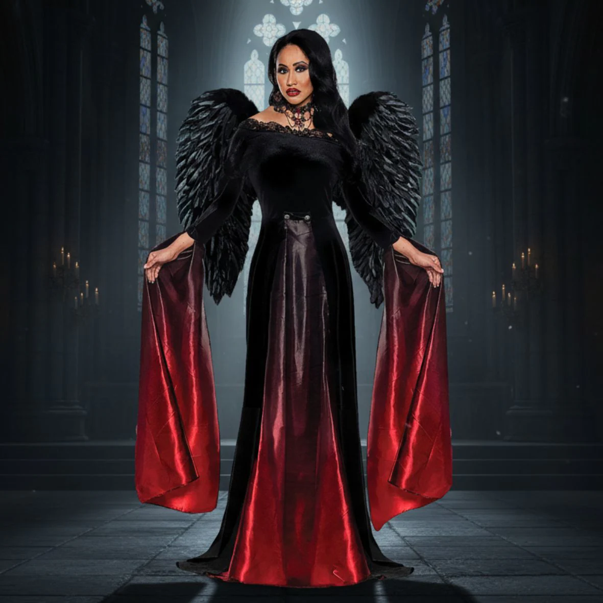 Vampire Elegant Costume - Image 3