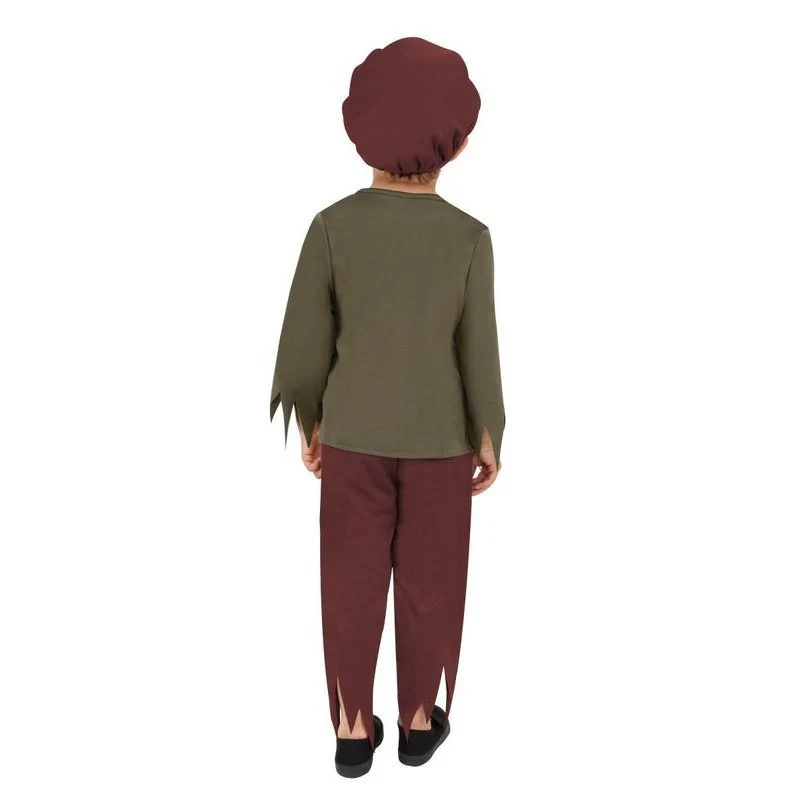 Victorian Poor Boy Costume - Green - Image 3