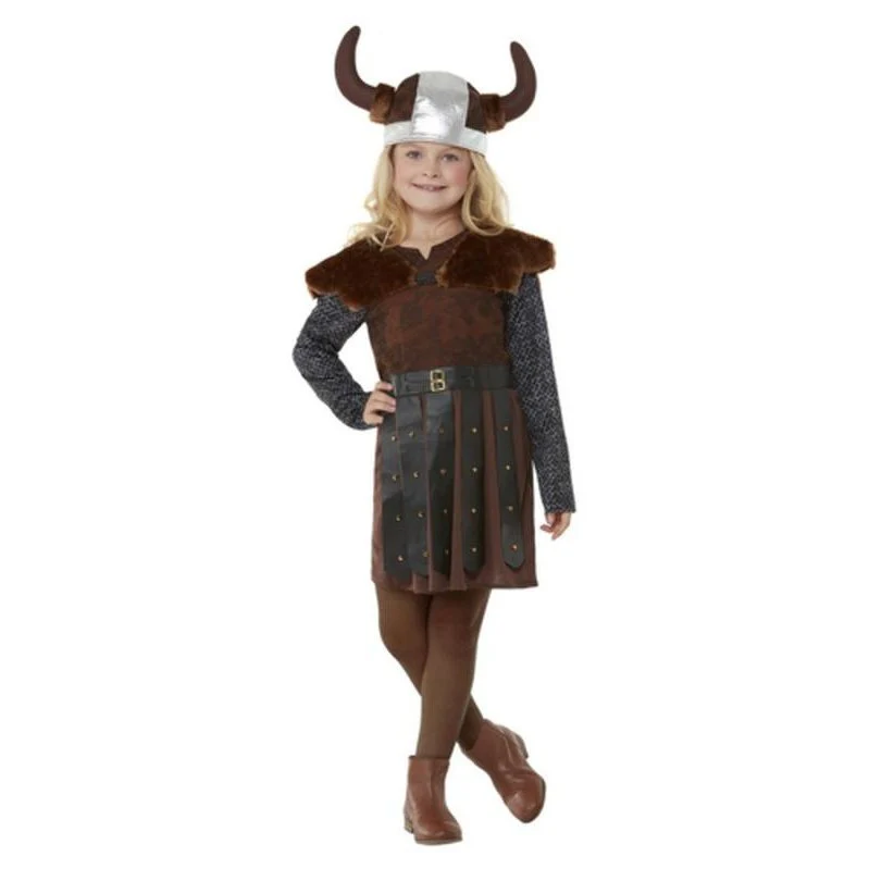 Viking Princess Costume, Brown