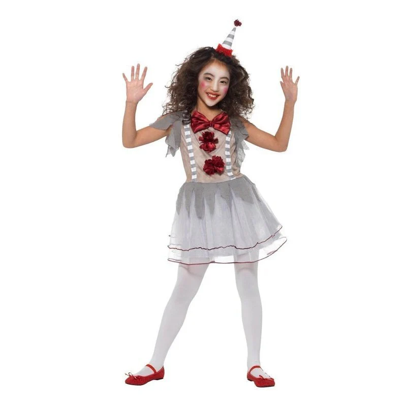 Vintage Clown Girl Costume - Image 4