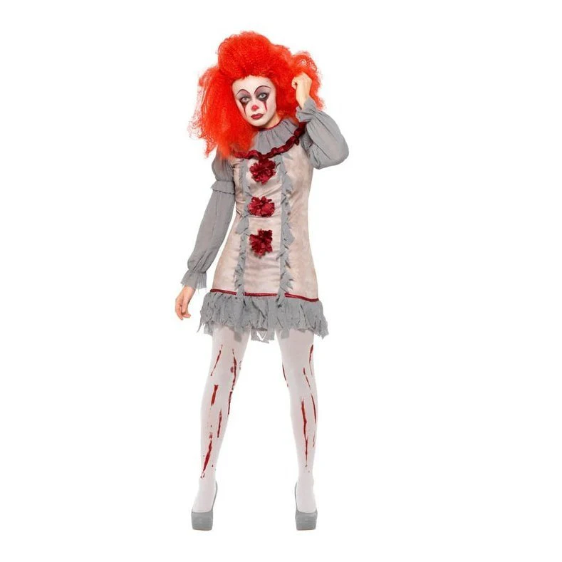 Vintage Clown Lady Costume - Image 4