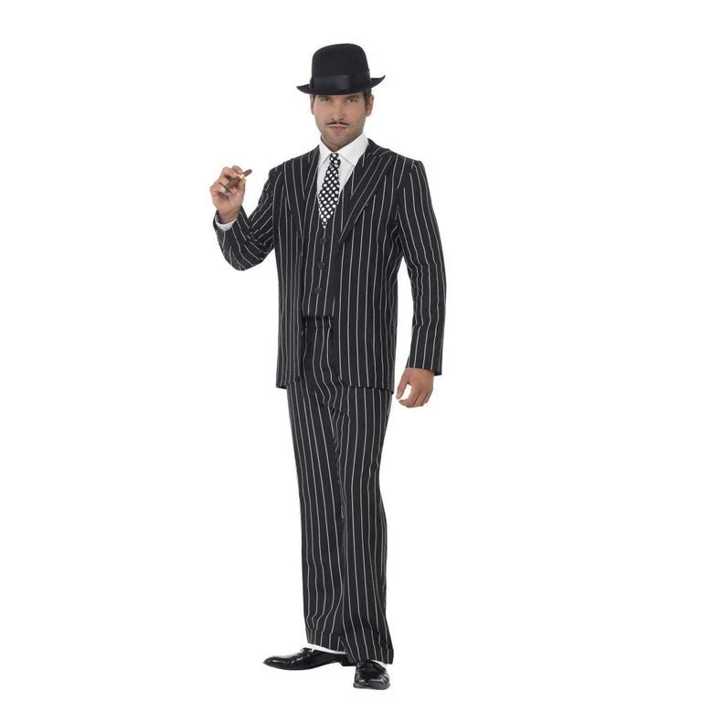 Vintage Gangster Boss Costume - Image 4