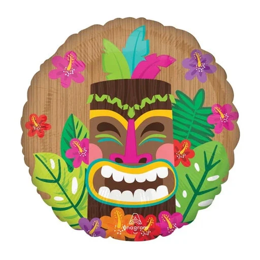 Vintage Tiki Foil Balloon 45cm