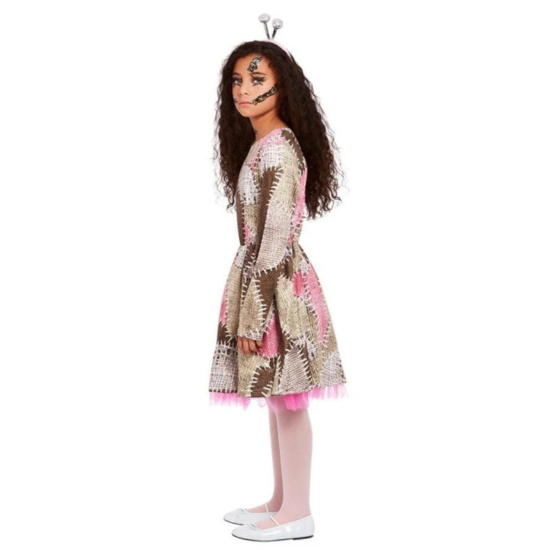 Voodoo Doll Costume, Brown, Child - Image 2