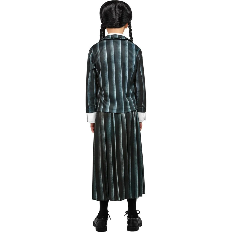 Wednesday Nevermore Academy Black Costume (Netflix), Child - Image 3