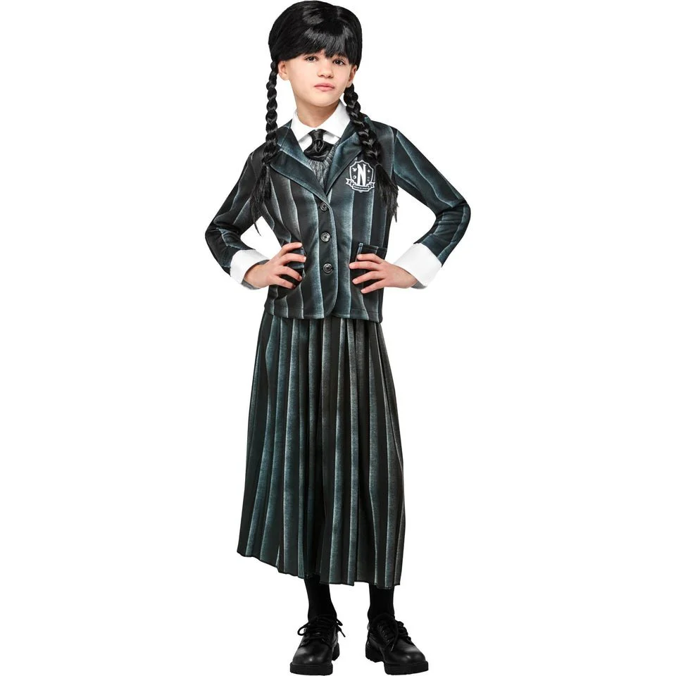 Wednesday Nevermore Academy Black Costume (Netflix), Child - Image 4