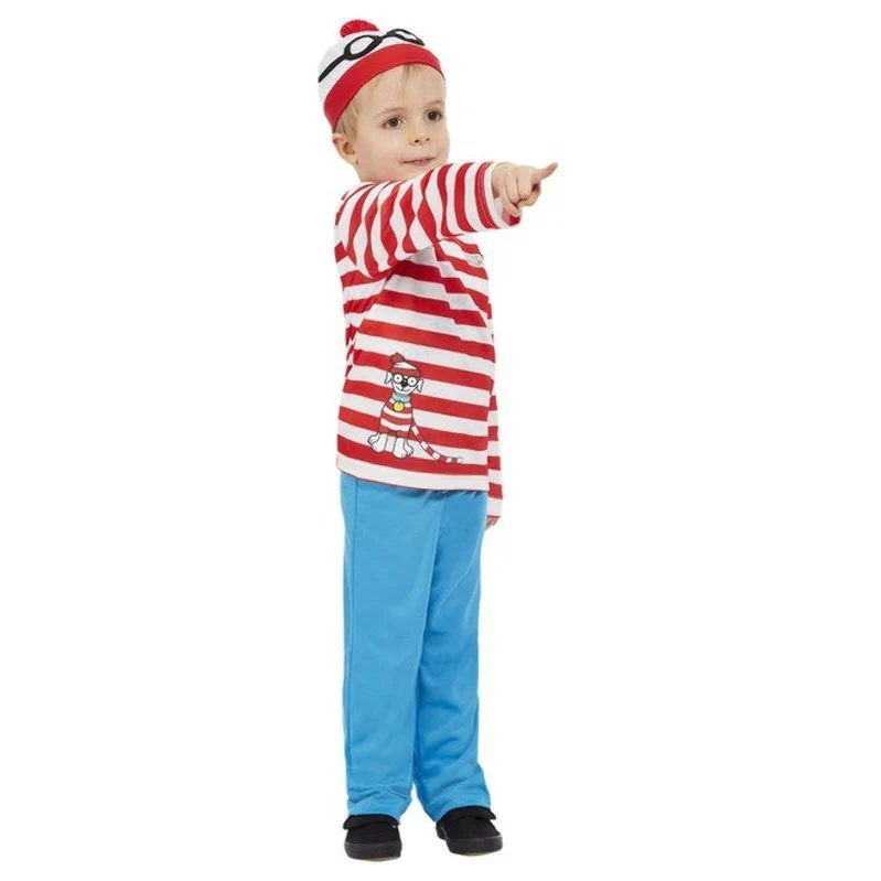 Where's Wally Costume, Red & White - Image 2