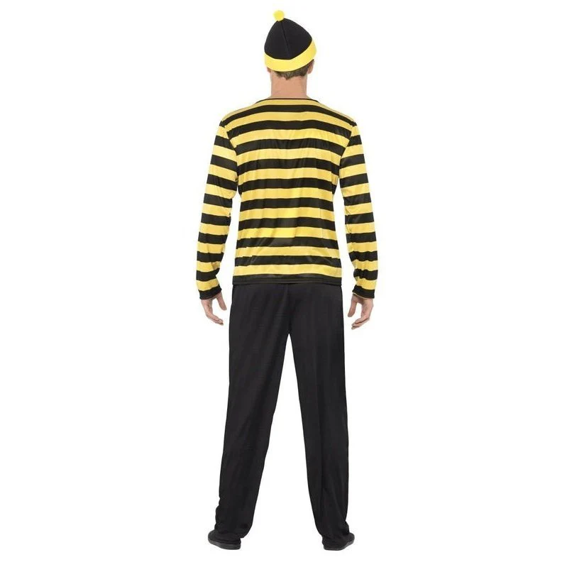 Where's Wally Odlaw Costume, Mens - Image 3