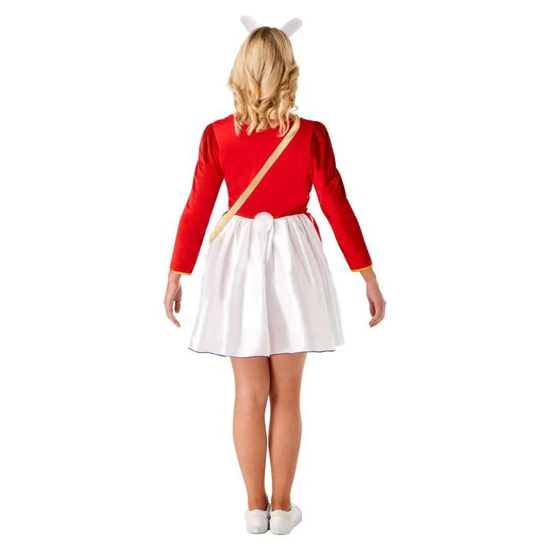 White Rabbit Alice In Wonderland Ladies Costume, Adult - Image 3