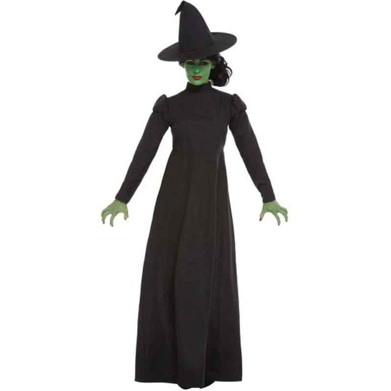 Wicked Witch Costume, Black With Hat