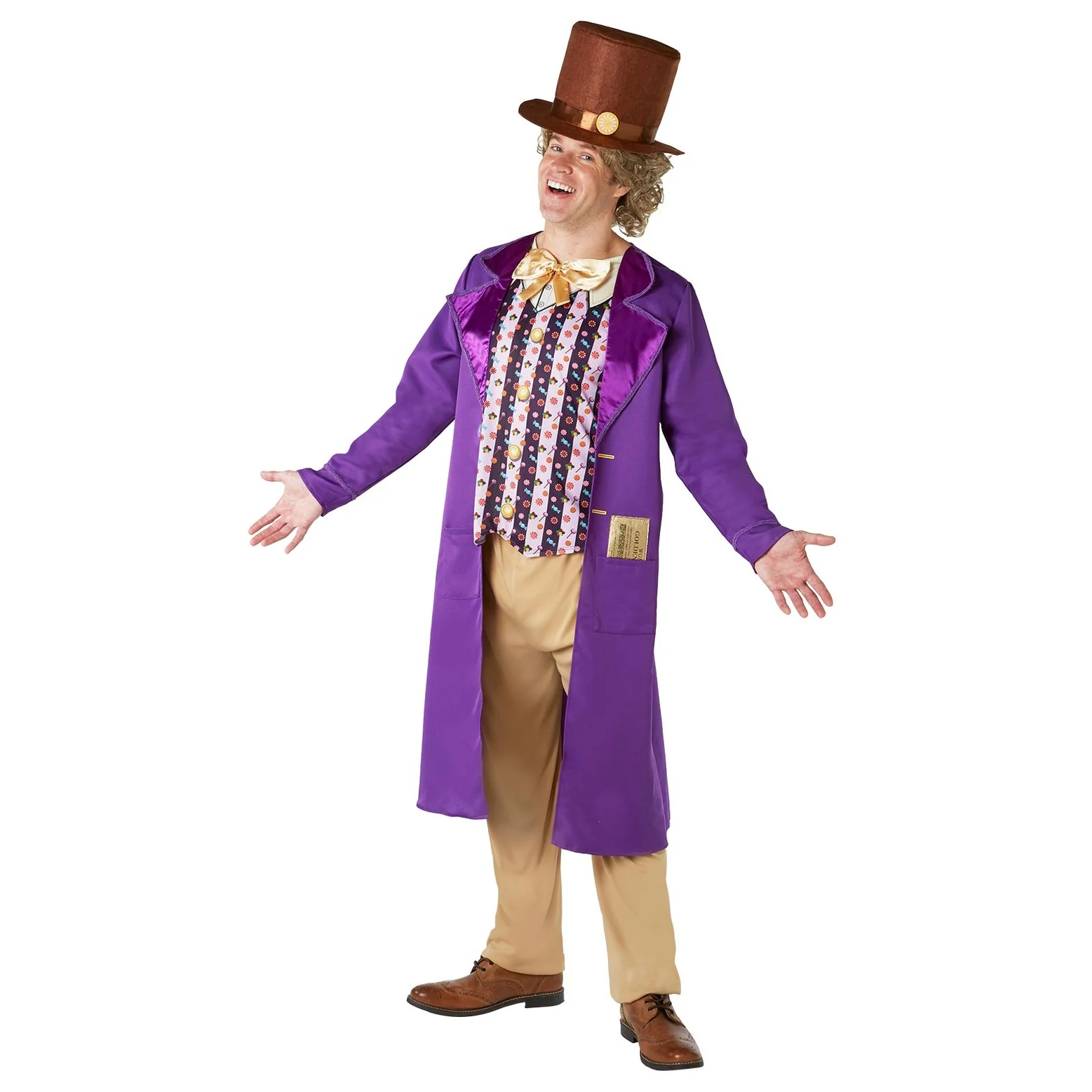 Willy Wonka Deluxe Costume Size Std - Image 2