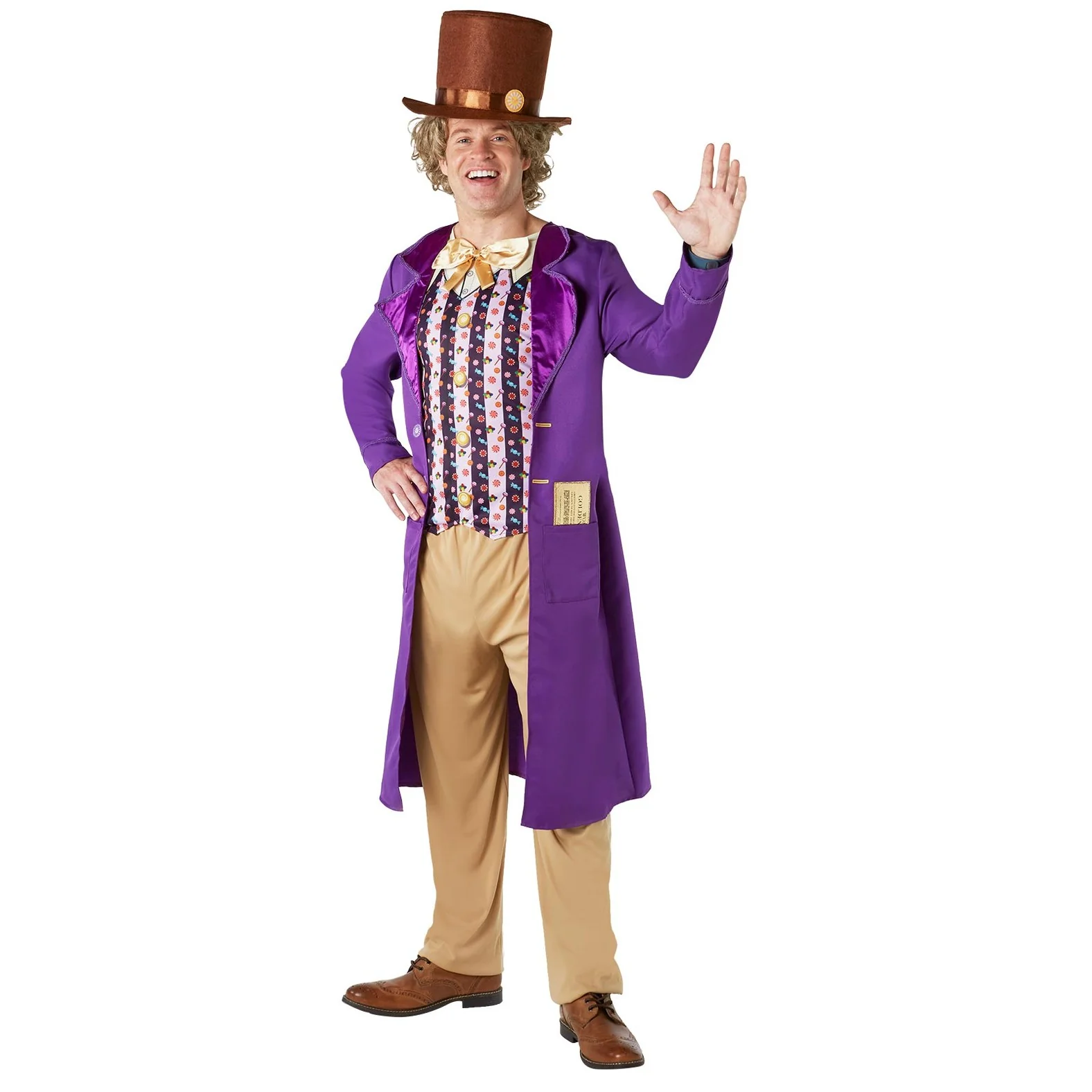 Willy Wonka Deluxe Costume Size Std - Image 3