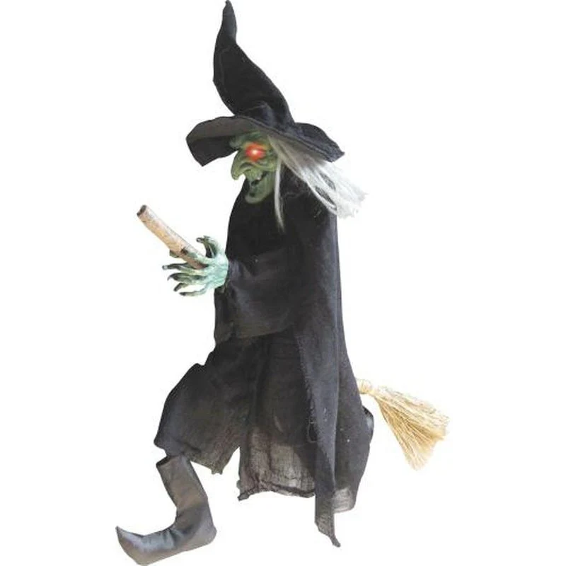 Witch Hanging On A Broom - Image 3
