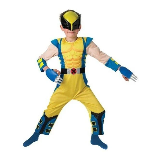 Wolverine Deluxe Child Costume Size L