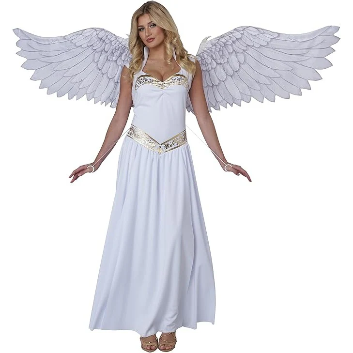 Women's Angel Large White Wings